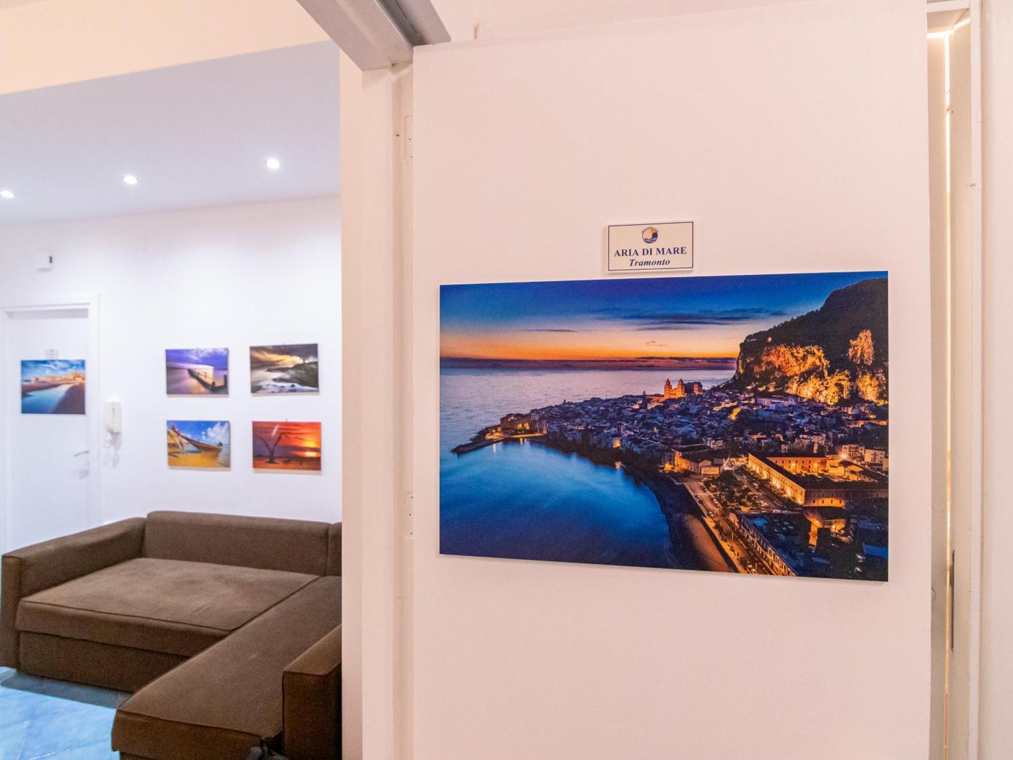 Aria Di Mare Rooms Чефалу Экстерьер фото
